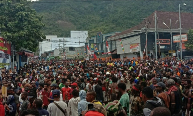 Walikota Jayapura Mengecam Keras dan Siap Bertanggungjawab Terkait Demo Anarkis