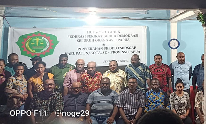 FSBDSOAP Gelar HUT Perdana dan Penyerahan SK DPD