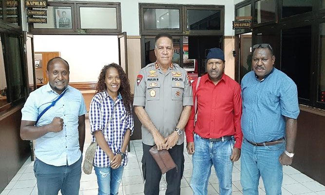 Bertemu Kapolda Papua, FPHS Bahas Tindaklanjut Ulayat di Freeport