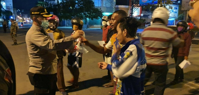 Masih Keluyuran Malam, Ratusan Warga Dapat Surat Teguran