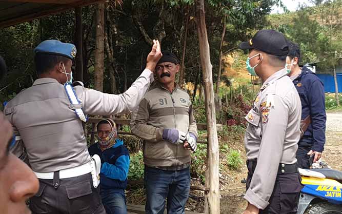 KBO Samapta: sering cuci tangan, jarak social dan hindari jabat tangan