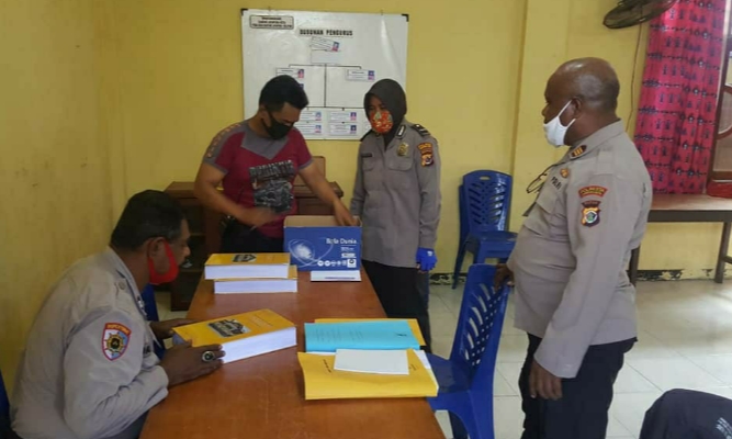 Seksi Pengawasan Polresta Jayapura Kota Supervisi Ke Polsek Jajaran