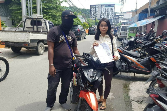 Dua Tahun Hilang, Motor Milik Seorang Warga Dikembalikan Polisi