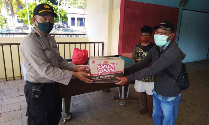 Isolasi Mandiri, Pasien ODP Diberikan Sembako