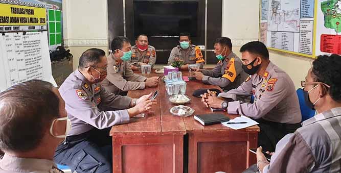 Pantau Operasi Matoa 2020, Itwasda Polda Papua Kunjungi Polresta