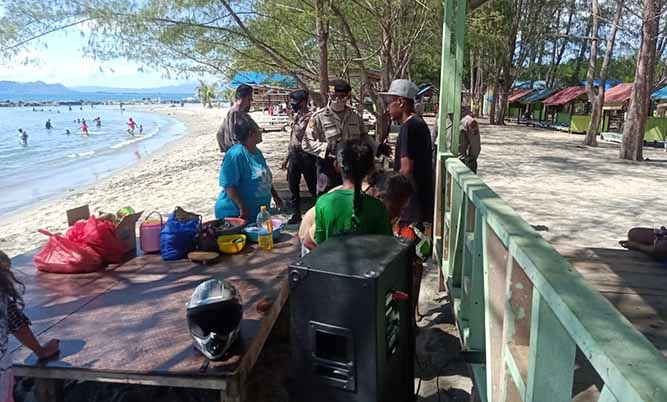 Operasi Ketupat Matoa, Polisi Rutin Patroli dan Himbau Cegah Covid-19  