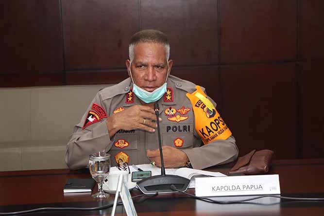 Polda Papua Akan Terus Menindak Tegas KKB Yang Mengganggu Keamanan