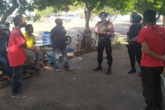 Cegah Penularan Covid-19 di Masyarakat, Sat Samapta Polresta Gelar Patroli Sambang