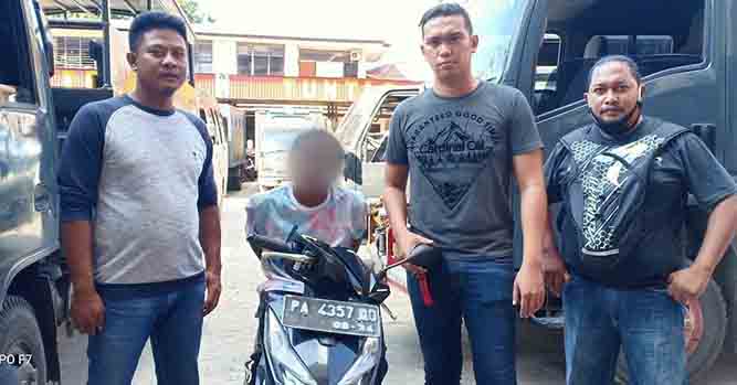Pelaku Curanmor dan Pengedar Ganja Ditangkap Tim Charli