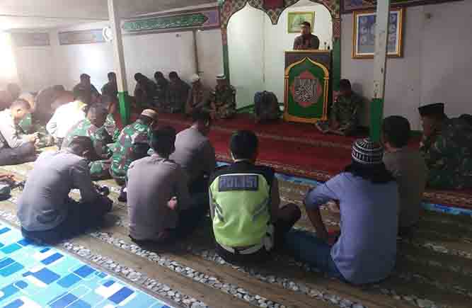 Polres Lanny Jaya Laksanakan Binrohtal, Tingkatkan Sinergitas TNI-POLRI