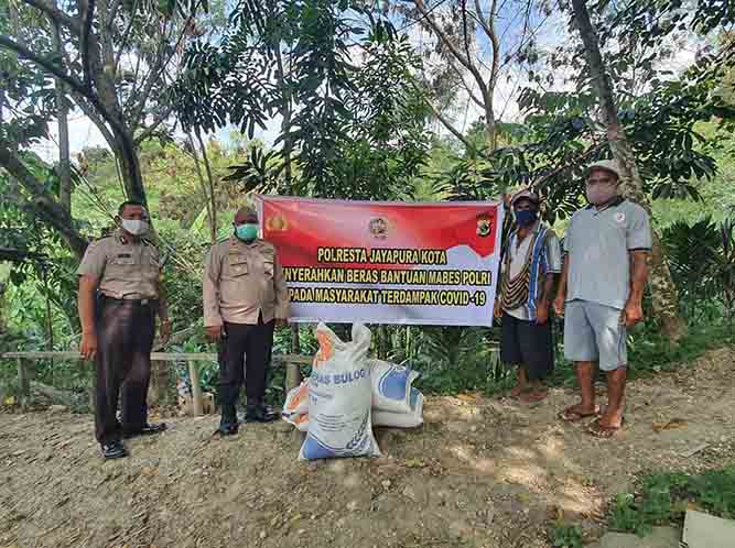 Polresta Kembali Distribusikan Beras Bantuan Mabes Polri