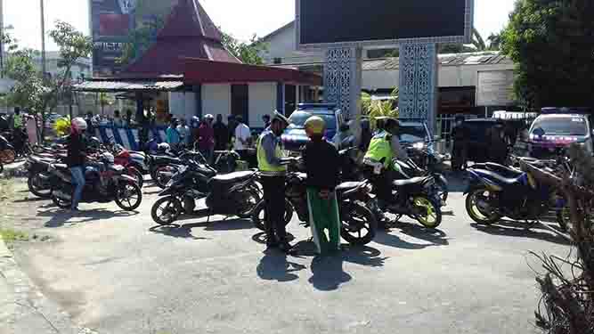 Operasi Patuh Matoa 2020, 38 Pesepeda Motor Kena Tilang