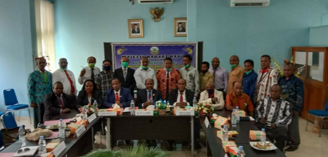 MRP Evaluasi Dana Otsus, 11 Pimpinan Keagamaan Kembalikan Pada Umatnya