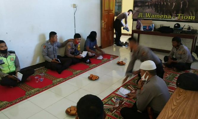 Binrohtal Membentuk Karakter Anggota Polri Menjadi Lebih Agamis dan Humanis