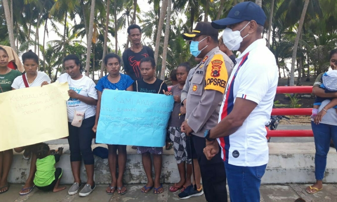 Pemalangan Jalan di Jembatan Youtefa Telah Dibuka