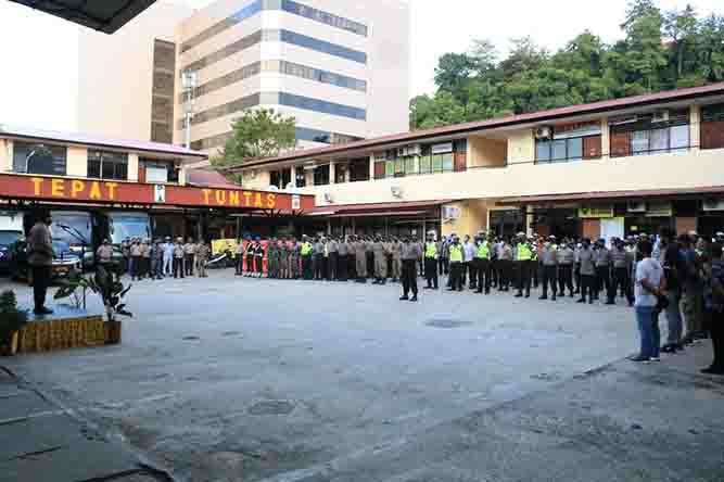 Kapolresta Pimpin Apel Gabungan TNI-Polri Jelang 1 Juli