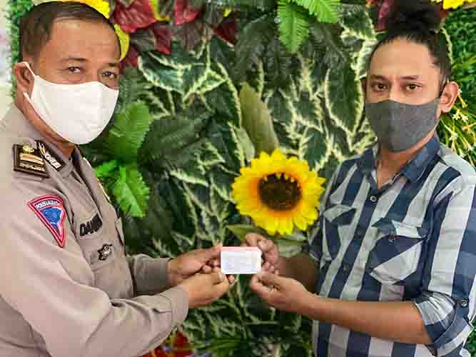 Kelahiran 1 Juli, 30 Warga Kota Jayapura Dapat SIM Gratis