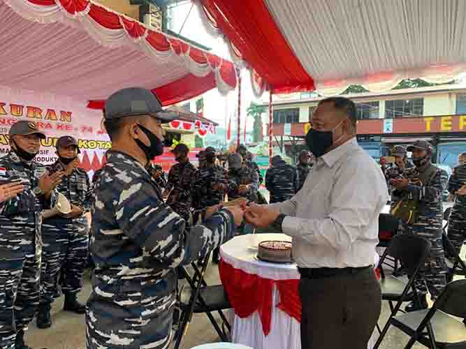 Kapolresta Mendapat Suprice Saat HUT Bhayangkara Ke-74