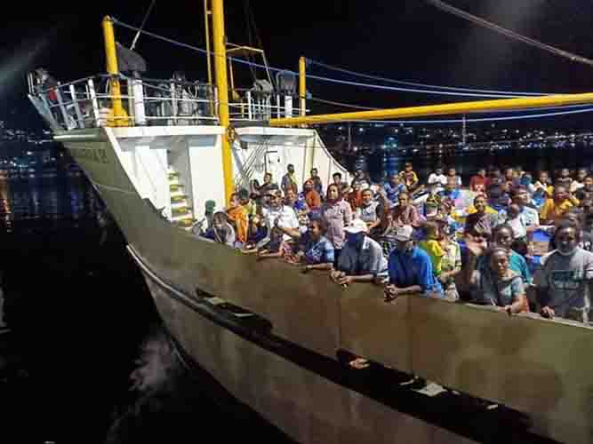 “BMD Kesal, Terhadap Pemda dan Tim Gustu Covid-19 Yapen batasi Kepulangan Warga”