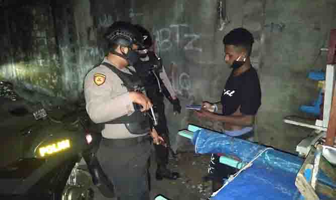 Antisipasi Tindak Kejahatan, Sat Samapta Polresta Gencar Patroli Malam