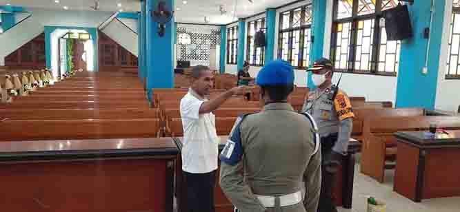 Tim Gustu Kota Jayapura Kembali Lakukan Peninjauan ke Gereja