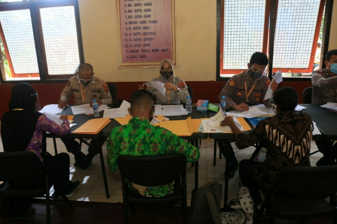 Polresta Jayapura Kota Gelar Rikmin Seleksi Penerimaan Polri 2020