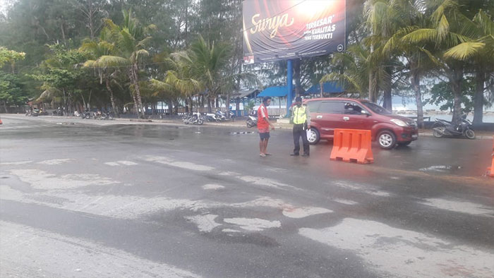 Pertigaan Ringroad Pantai Hamadi