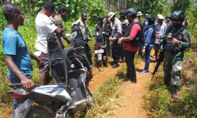 Aparat Gabungan Patroli Lintas Batas RI-PNG