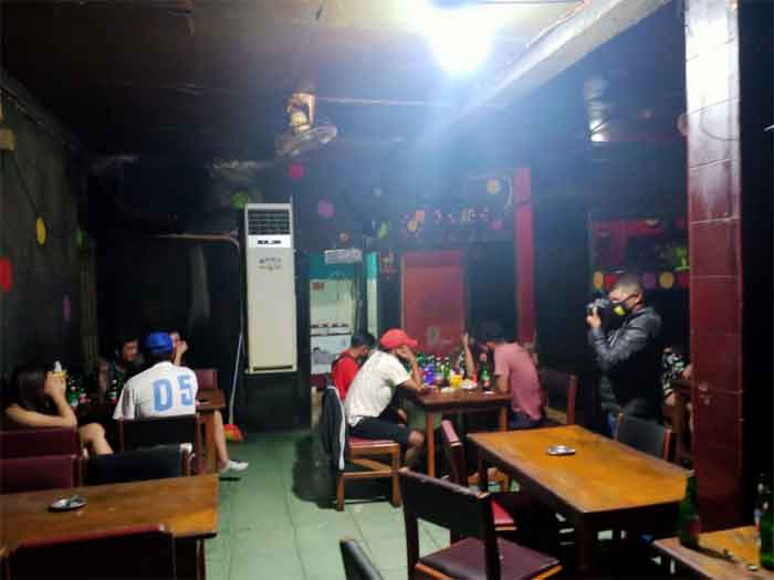 Aparat Gabungan Bersama Pansus DPRD Covid-19 Kota Jayapura Gelar Sidak di THM