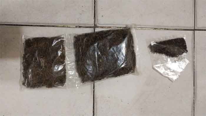 Tersangka Kepemilikan Ganja