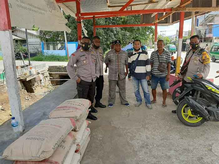 Kepedulian Polri, Pangkalan Ojek Operta Dapat Bantuan