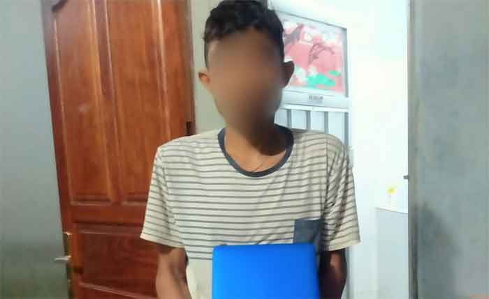 Tim Opsnal Reskrim Tangkap AM Pelaku Pencurian Didalam Mobil