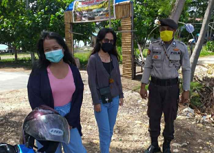 Patroli Tempat Wisata, Polisi Himbau Warga Tetap Taati Protkes