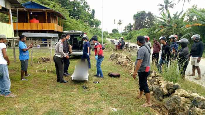 Pengendara Motor Meninggal Dunia Usai Tabrak Pembatas Pekarangan Rumah Warga