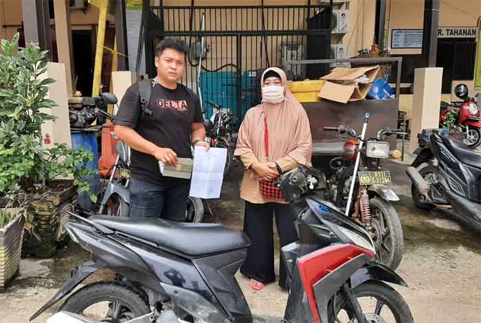 Hilang 3 Tahun, Motor Mio Diserahkan Kepada Pemiliknya