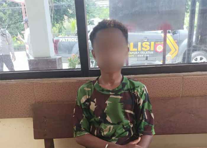 Seorang Anak 11 Tahun Pelaku Pencuri Motor Ditangkap Polisi