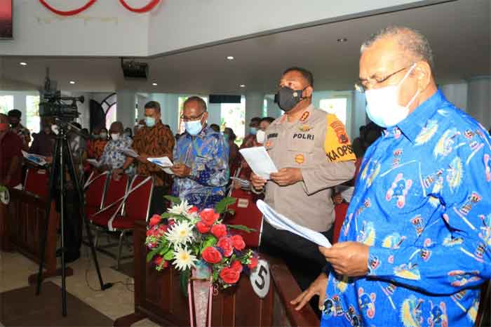 Perayaan HUT PI di Tanah Tabi Ke-111 Terapkan Prokes Ketat