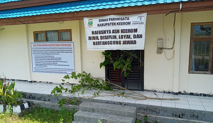 Tuntut Bupati Keerom Evaluasi Kinerja Kadis, Kantor Pariwisata Dipalang