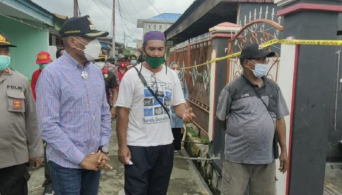 Prihatin, Wali Kota tinjau kebakaran di Waena dan langsung buka posko