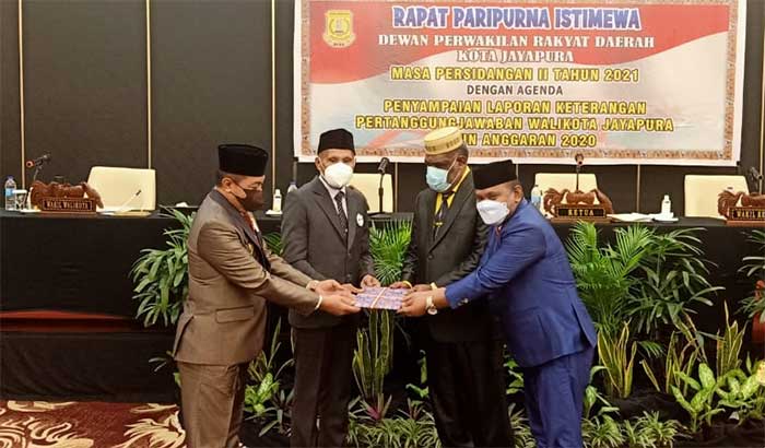Laporan Pertanggung Jawaban Wali Kota Jayapura Tahun 2020