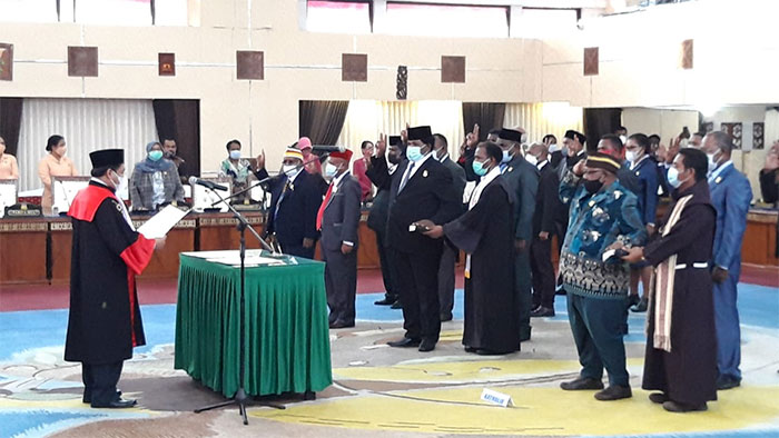 14 Kursi Otsus DPR Papua Dilantik, Sekda: Itu Perintah Gubernur