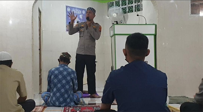 Kanit Reskrim KPL Jayapura Diminta Jadi Penceramah di Masjid Babussalam