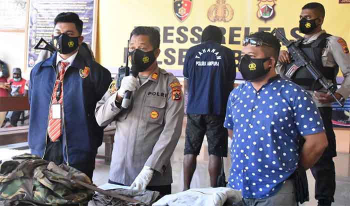 Sempat Larikan Diri, Pelaku Curanmor DPO Polres Keerom Ditangkap