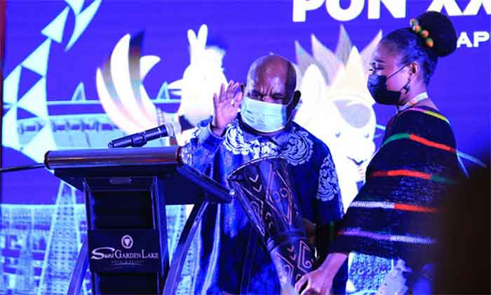 Gubernur Papua pastikan PON XX di 4 kalster berjalan aman