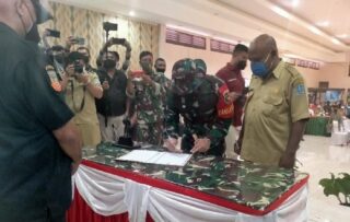 TMMD Ke-111 TA 2021 Di Wilayah Kodim 1708 Biak Numfor Resmi Dibuka