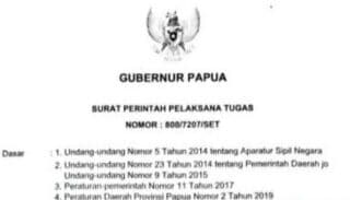 Ridwan Rumasukun Jabat Sekda Ganti Dance Flassy