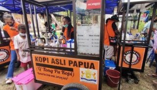 Komunitas Anak Jalanan Resmi Luncurkan Gerobak “Qitong Pu Kopi”