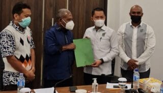 Resmi, PKB Nyatakan Dukungan Calon Wagub Kepada Kenius Kogoya