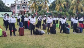Berangkatkan 36 Srikandi Casis Seleksi Kowad ke Jayapura, Ini Pesan Dandim Leon