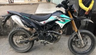 Dicurigai Mengendarai Motor KLX Curian Patmor VI Tangkap Seorang Pria